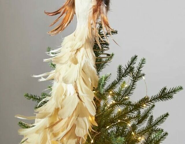 Best Anthropologie Gifts 2023 - Peacock Tree Topper