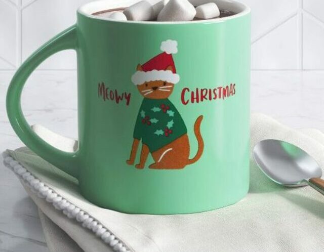 Target Holiday Products 2023 - Merry Catmas Christmas Mug