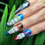 Disney Villain Nail Designs - Sanderson Sister Nails