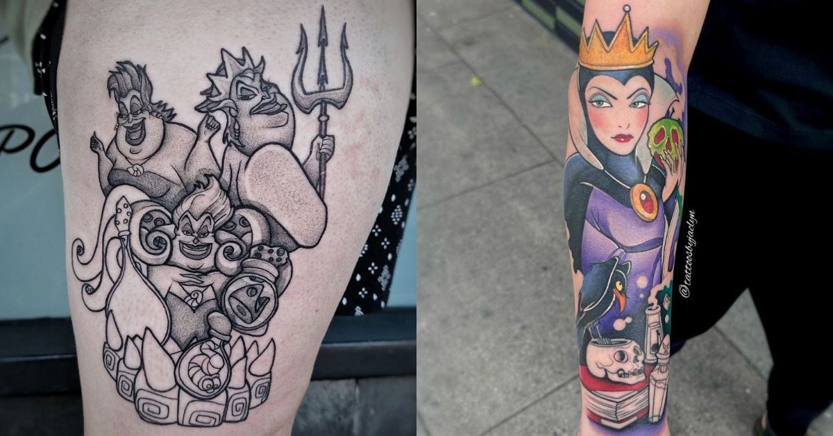 Disney Villain Tattoos