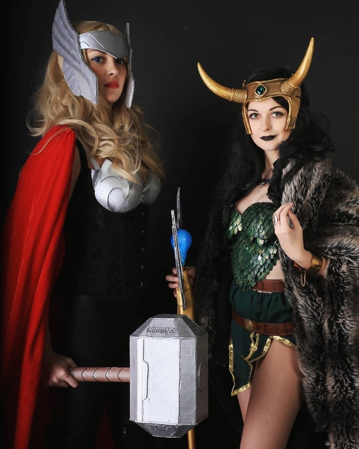 Marvel Halloween Costume Ideas - Thor and Loki