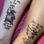 Nightmare Before Christmas Tattoos - Matching Quotes