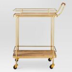 Target Holiday Products 2023 - Gold Bar Cart