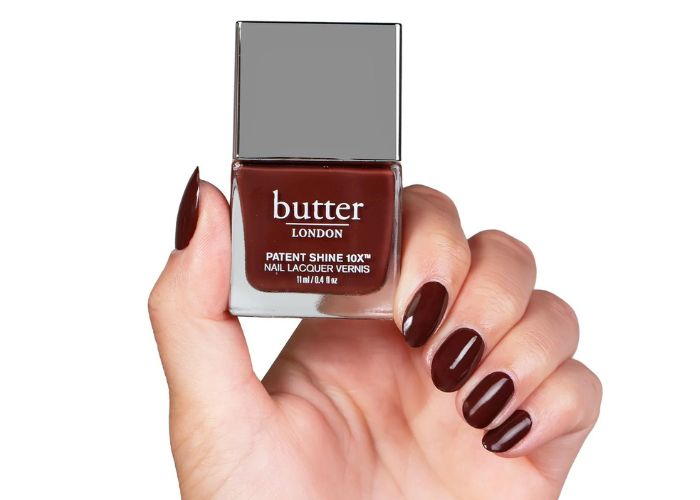 Winter Nail Colors 2023 - Butter London in Boozy Chocolate