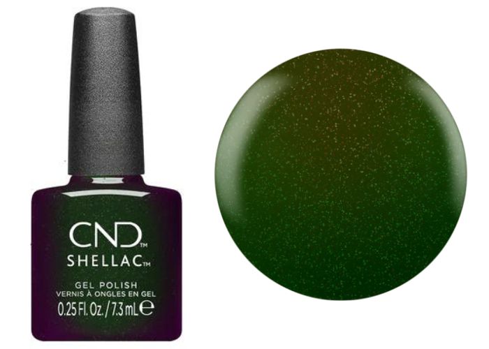 Winter Nail Colors 2023 - CND in Forevergreen