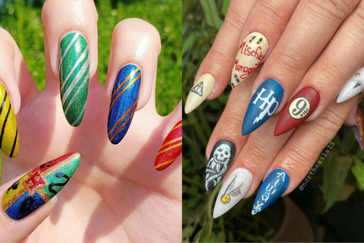 Harry Potter Nail Designs