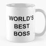 Best Gifts Under 25 - Worlds Best Boss The Office Dunder Mifflin Coffee Mug
