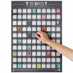 Best Gifts Under 25 - 100 Movies Scratch Off Poster