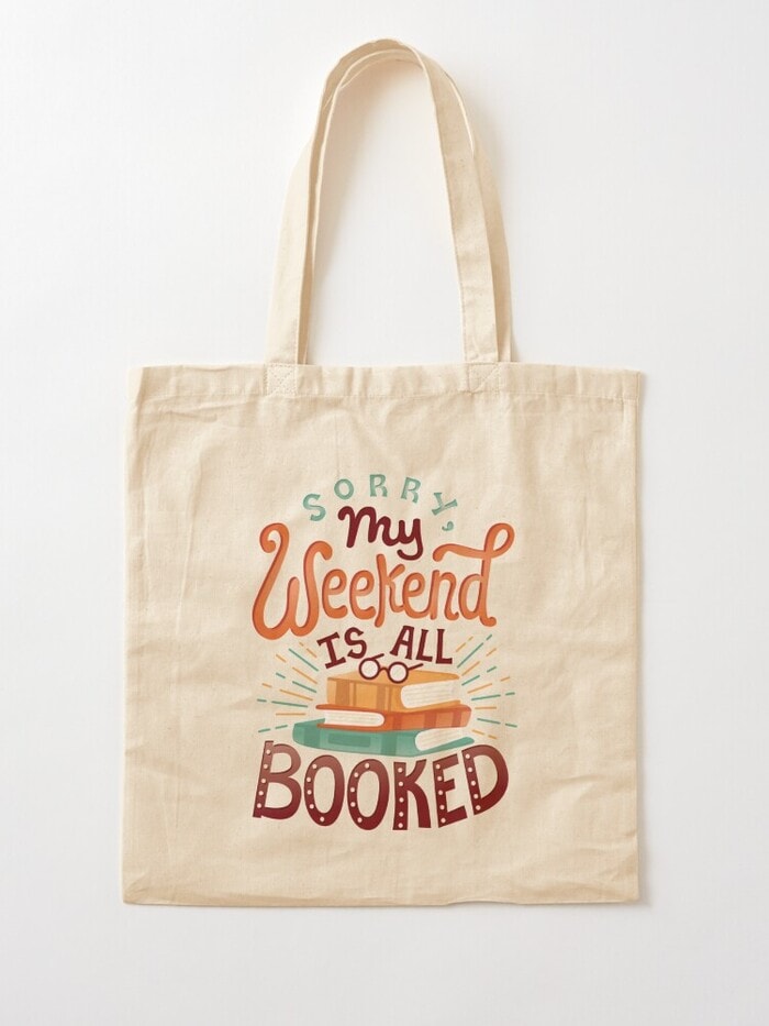 Best Gifts Under 25 - I’m Booked Tote Bag