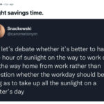 fall back memes daylight savings time - debate