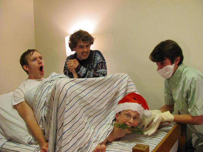 Funny Christmas Photos - birth