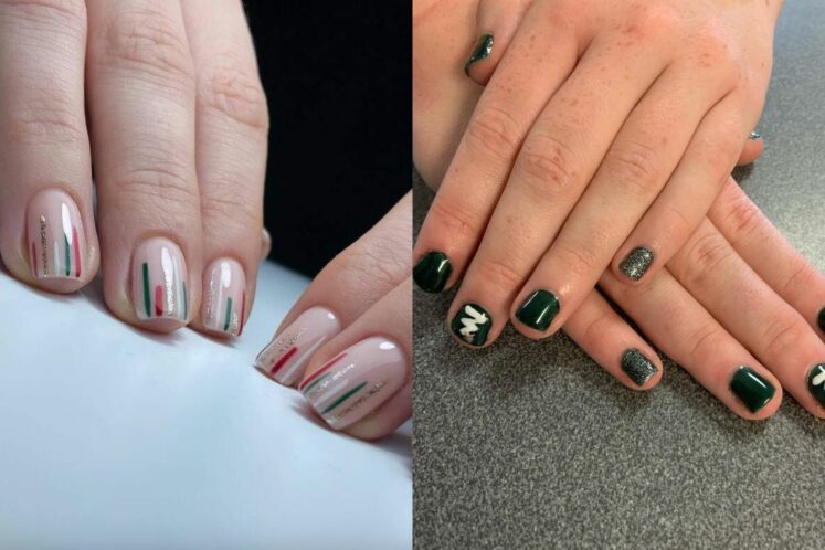 Dazzle During The Busiest Time Of The Year With These Simple Christmas Nails