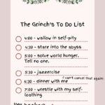 Grinch Quotes - to do list