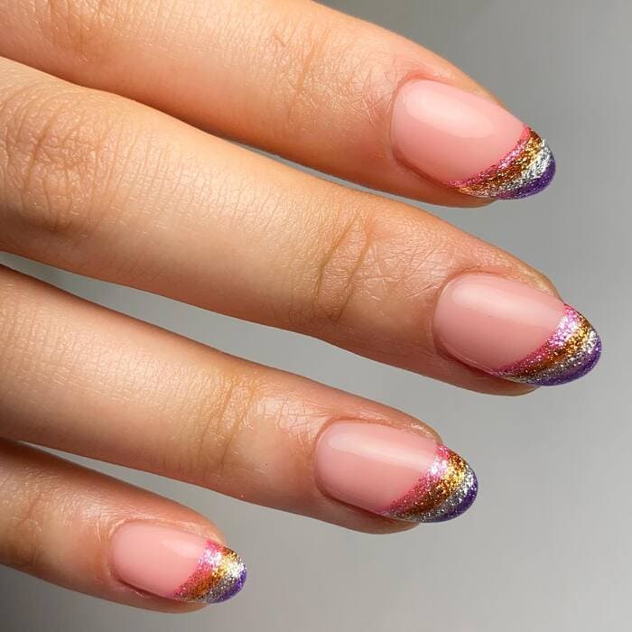 New Years Nails 2024 - Festive Tips