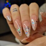 New Years Nails Ideas 2024 - Pop on some confetti