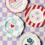 Anthropologie Valentine's Day 2024 - Vaisselle Canape Plates