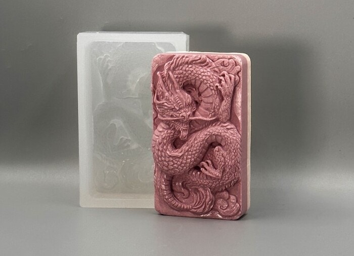 Best Lunar New Year Gifts 2024 - Dragon Silicone Soap Mold