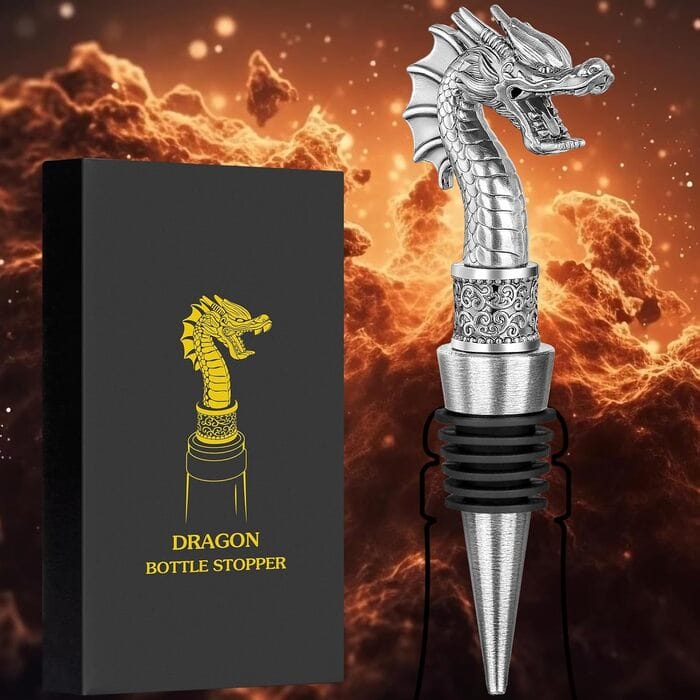 Best Lunar New Year Gifts 2024 - Dragon Head Wine Stopper