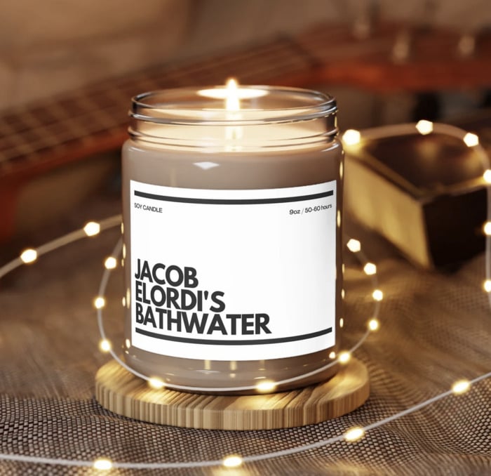Smells Like Jacob Elordi Bath Water Candle - Side Hustle Vibes