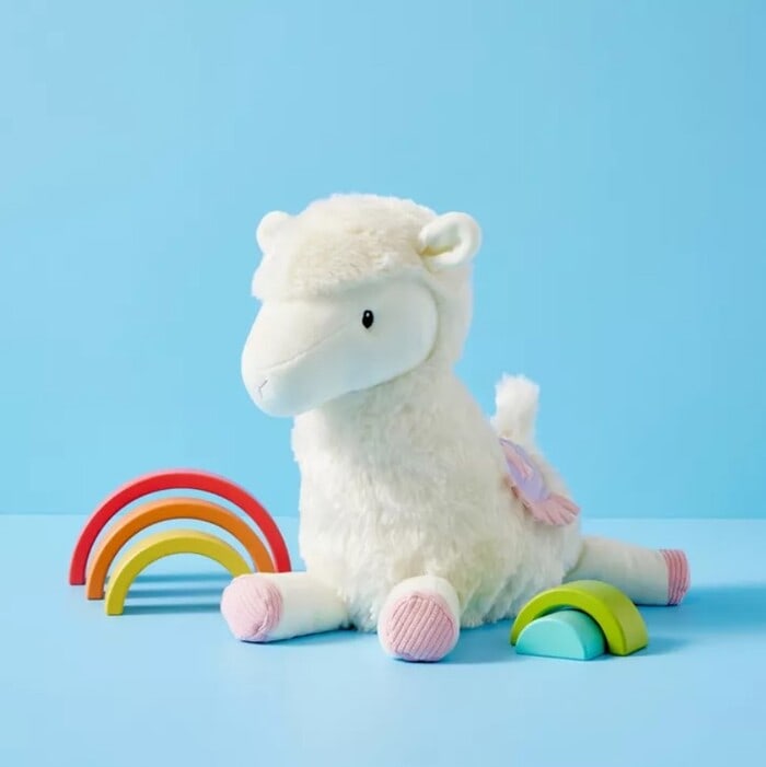 Target Valentine's Day 2024 - Llama Stuffed Animal with Heart Accent