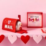 Target Valentine's Day 2024 - Valentine Fabric Feathery Friends Mailbox & Bird