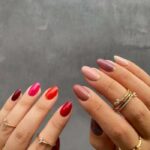 Valentine's Day Nail Ideas - Multicolored Manicure