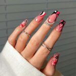 Valentine's Day Nail Ideas - Galentine’s Nails