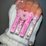 Valentine's Day Nail Ideas - Lover Girl 3D Nails
