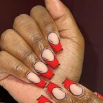 Valentine's Day Nail Ideas - Red Pop Art Nails