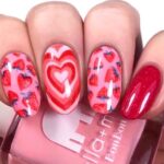 Valentine's Day Nail Ideas - Strawberry Valentine’s Nails